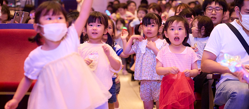 どの年齢のお子さまも全身で英語を楽しめる!