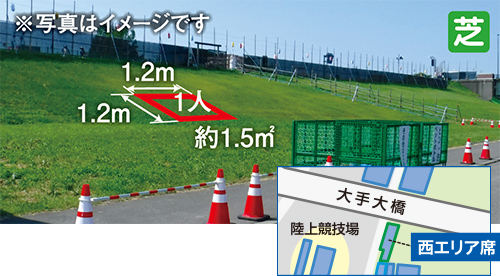㉗西エリア席イメージ