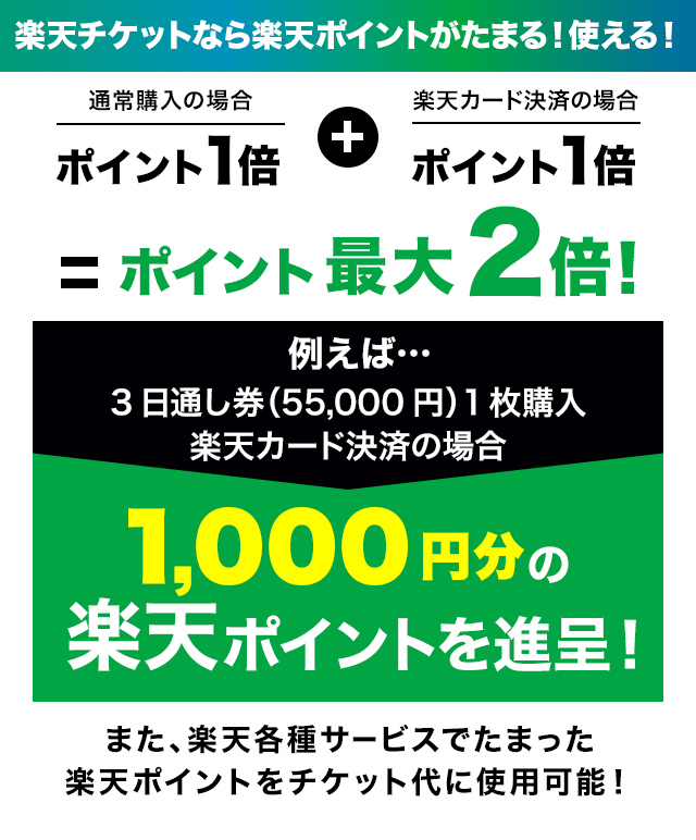 フジロック　チケット 2022/7/30(土) 1日券 x2枚会場名