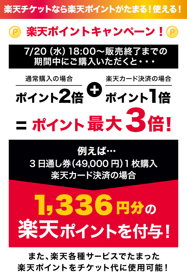 Fuji Rock Festival 22 フジロックフェスティバル 22 チケット情報 販売 購入 予約 楽天チケット