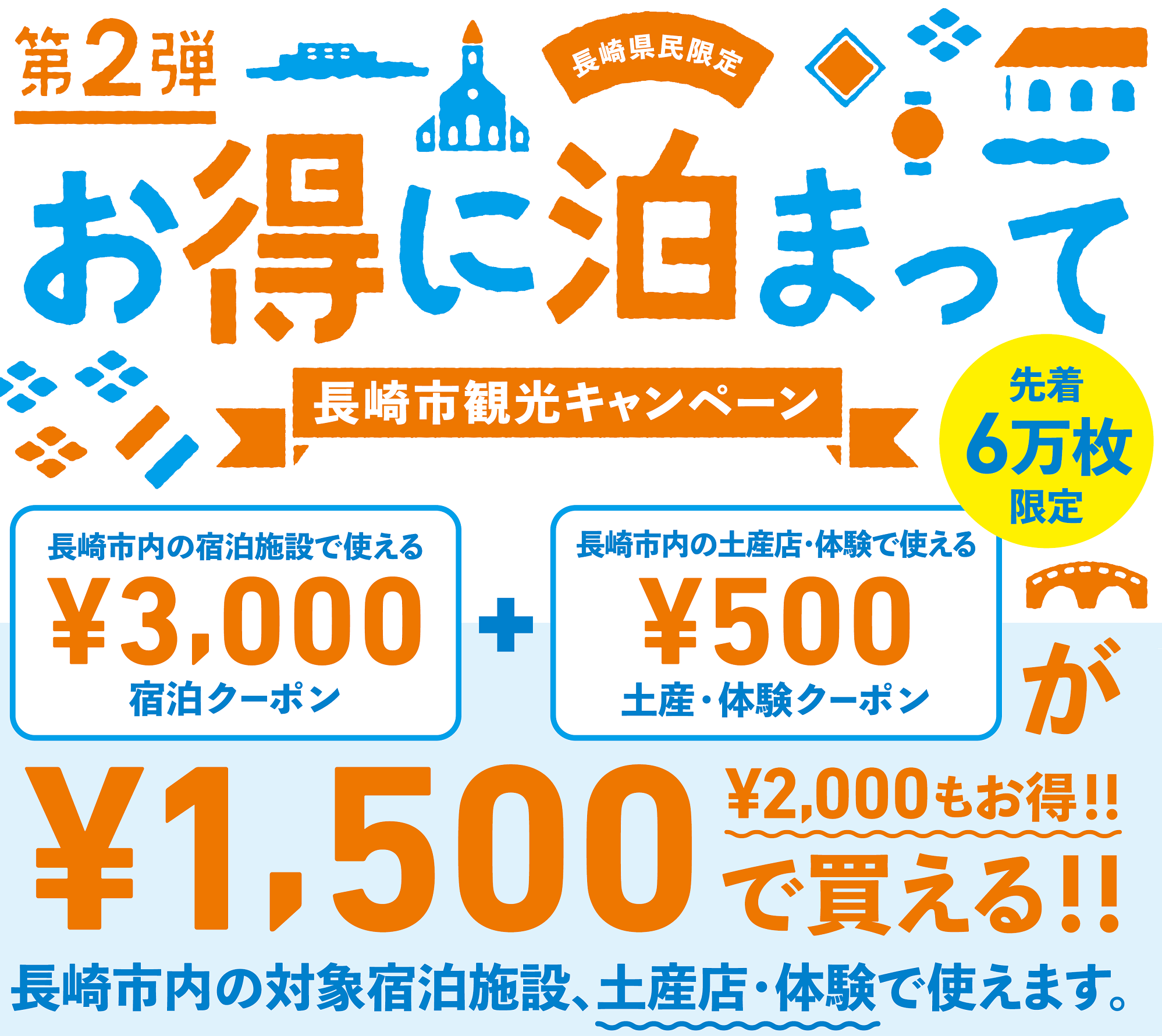 第2弾お得に泊まって長崎市観光キャンペーン